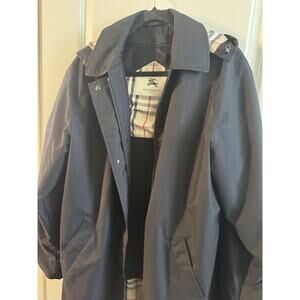 Burberry Women’s Y2K Winter Jacket With Zip Wool Lining Size 14Retail $2000 Plus